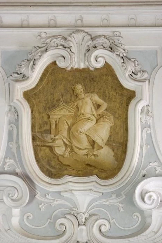 Europa - salone di villa Cordellina Molin Marzotto Lombardi - Montecchio Maggiore